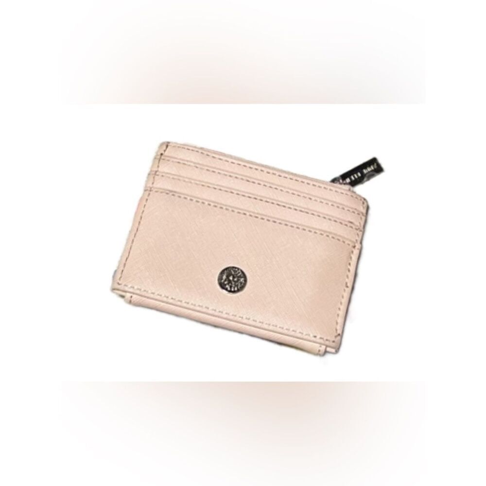 Anne Klein Compact Blush Pink Card Wallet